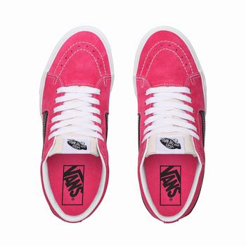 Damske Kotnikove Tenisky Vans Retro Sport Sk8-Mid Fuchsie Nachový/Biele VA42VJAOT